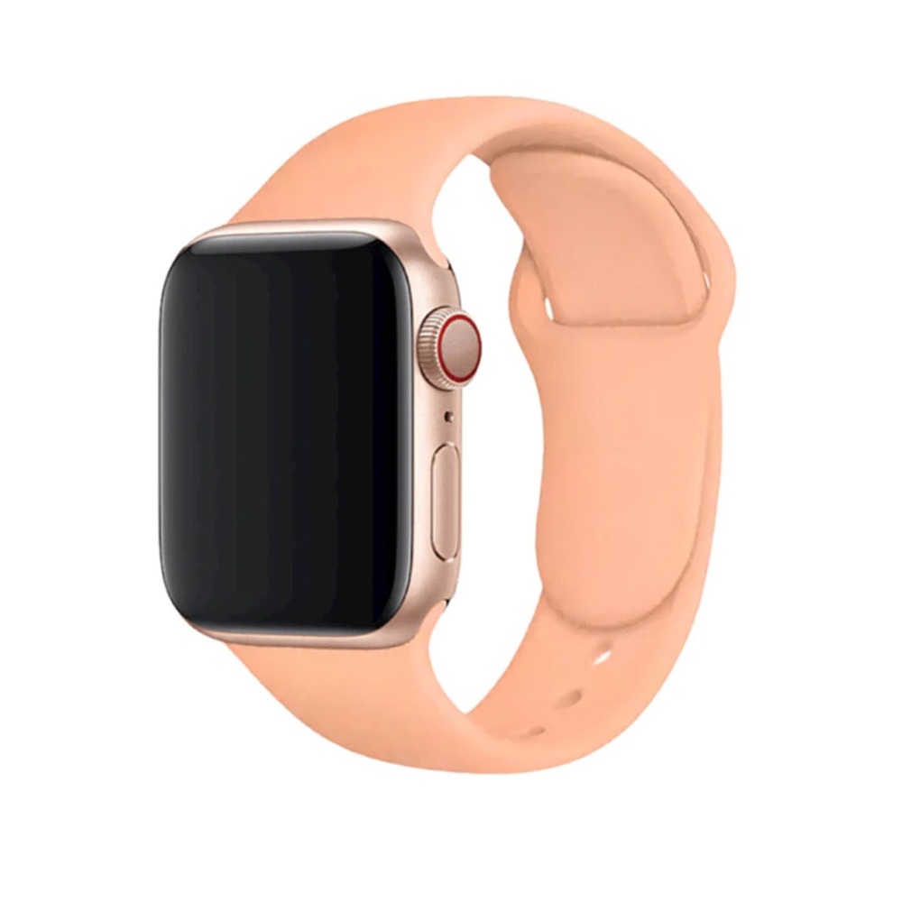 NWT Genuine Apple Cantaloupe Sport Band Watch Band Stainless Steel Pin 44MM